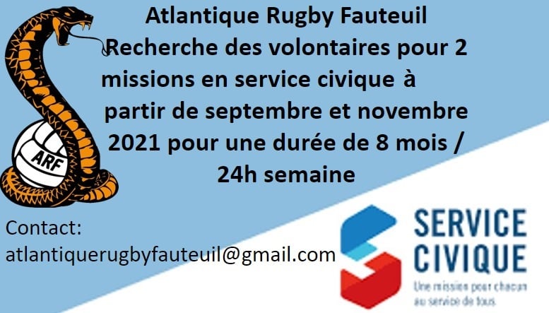 annonce service civique ARF